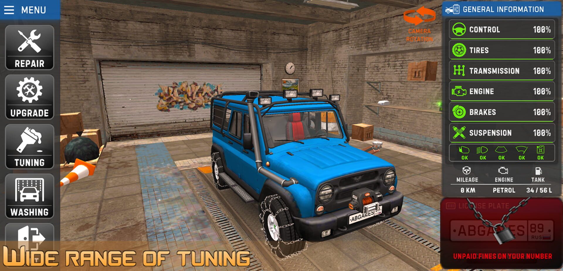 Russian Car Driver: UAZ Hunter - Screenshot