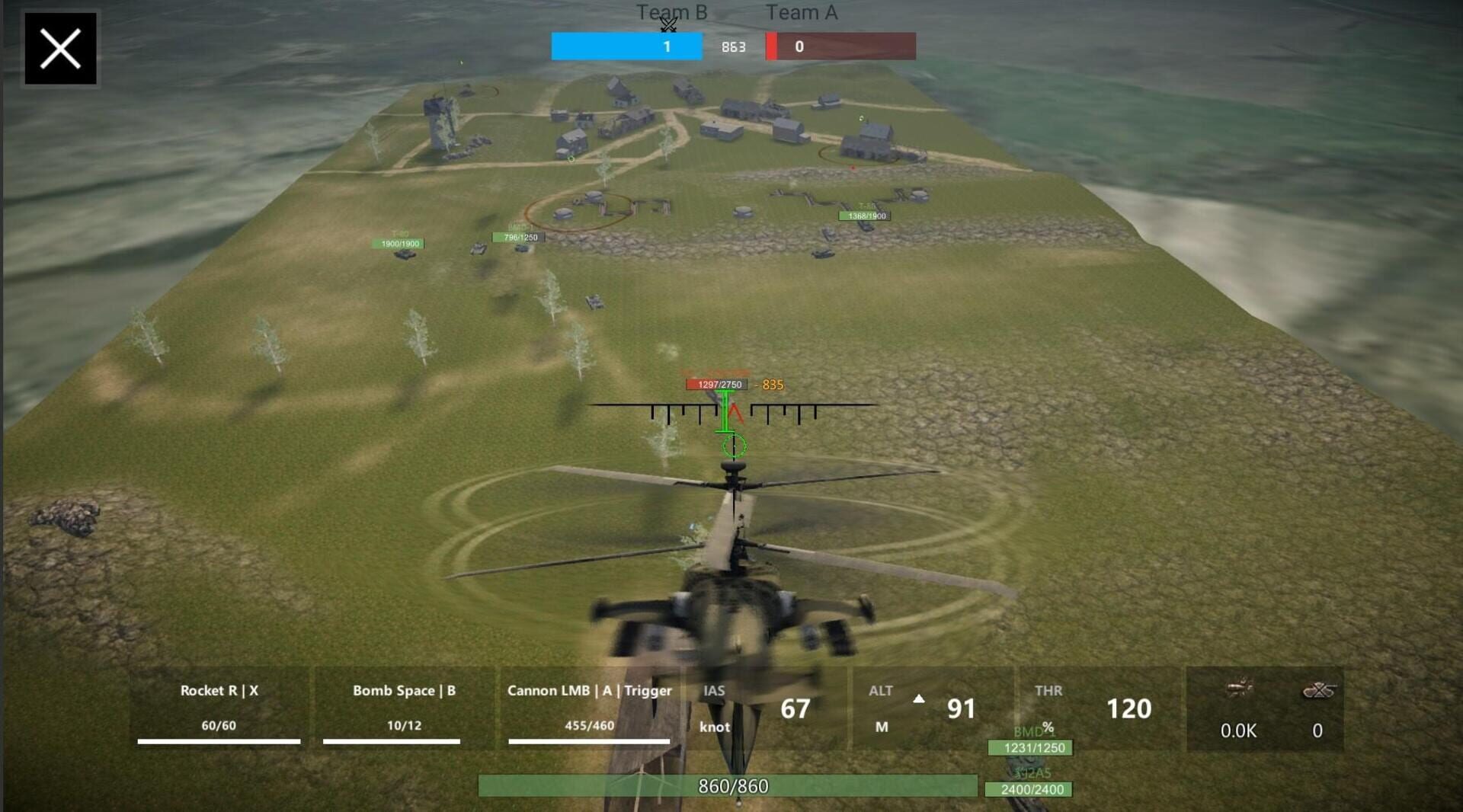 Panzer War - Screenshot