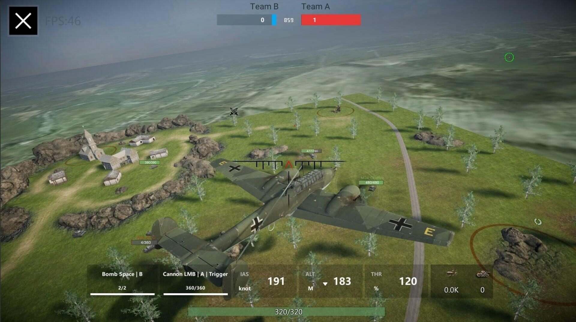 Panzer War - Screenshot
