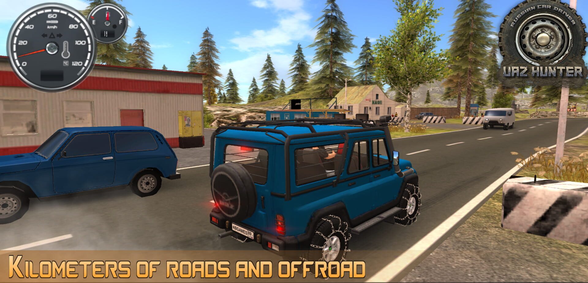 Russian Car Driver: UAZ Hunter - Screenshot