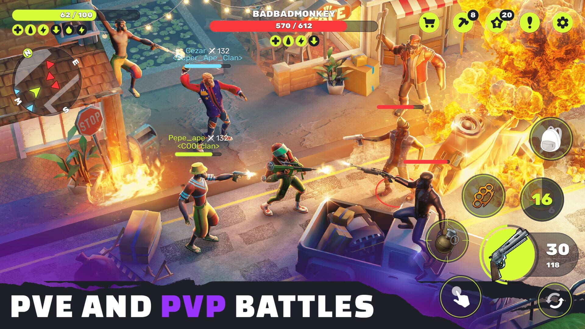 Epic Ape Madness - Screenshot