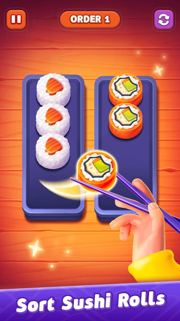 Sushi Sort - Screenshot