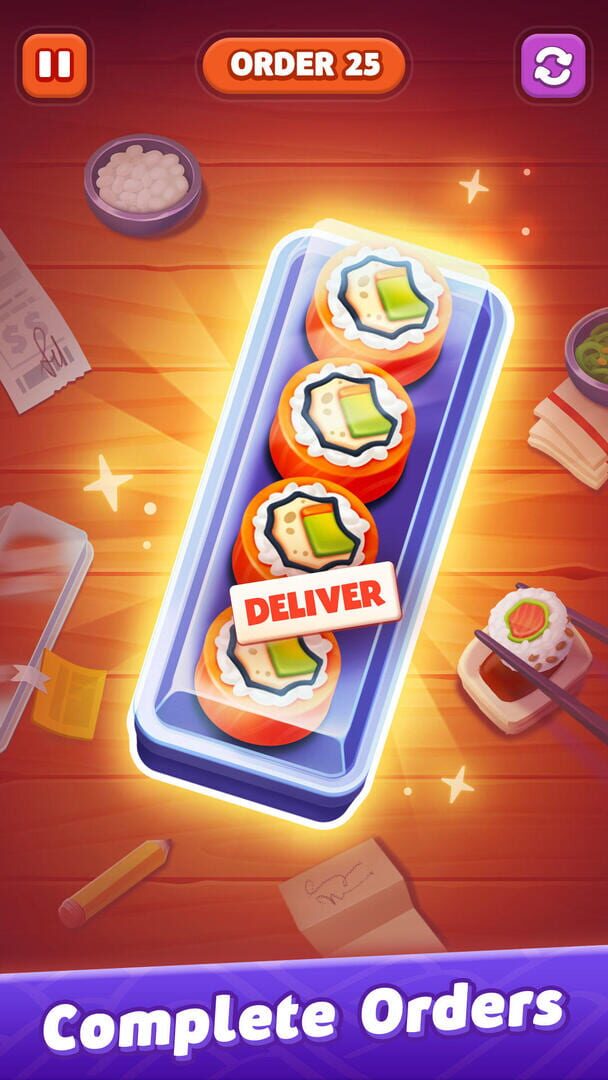Sushi Sort - Screenshot