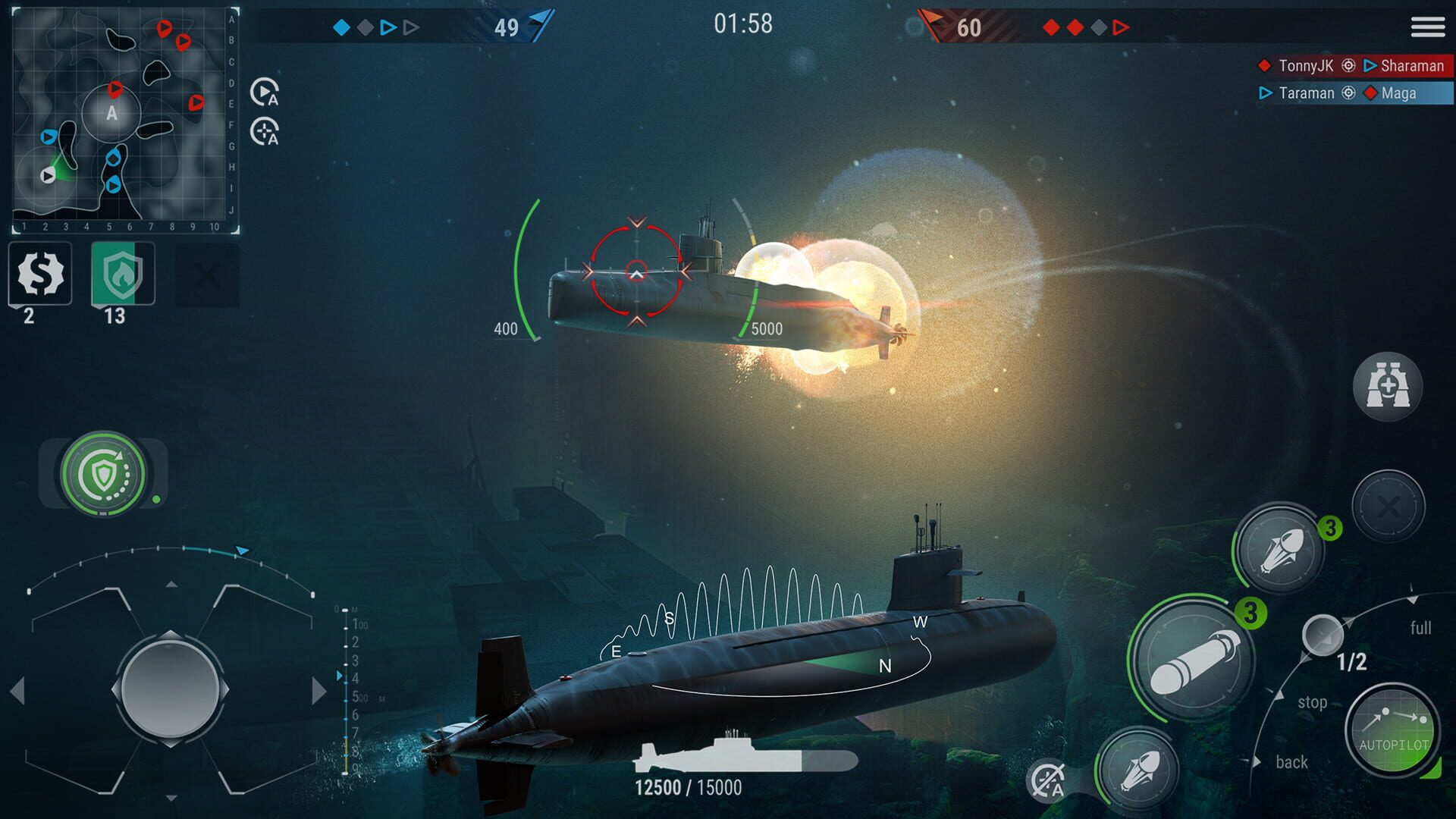 World of Submarines - Screenshot