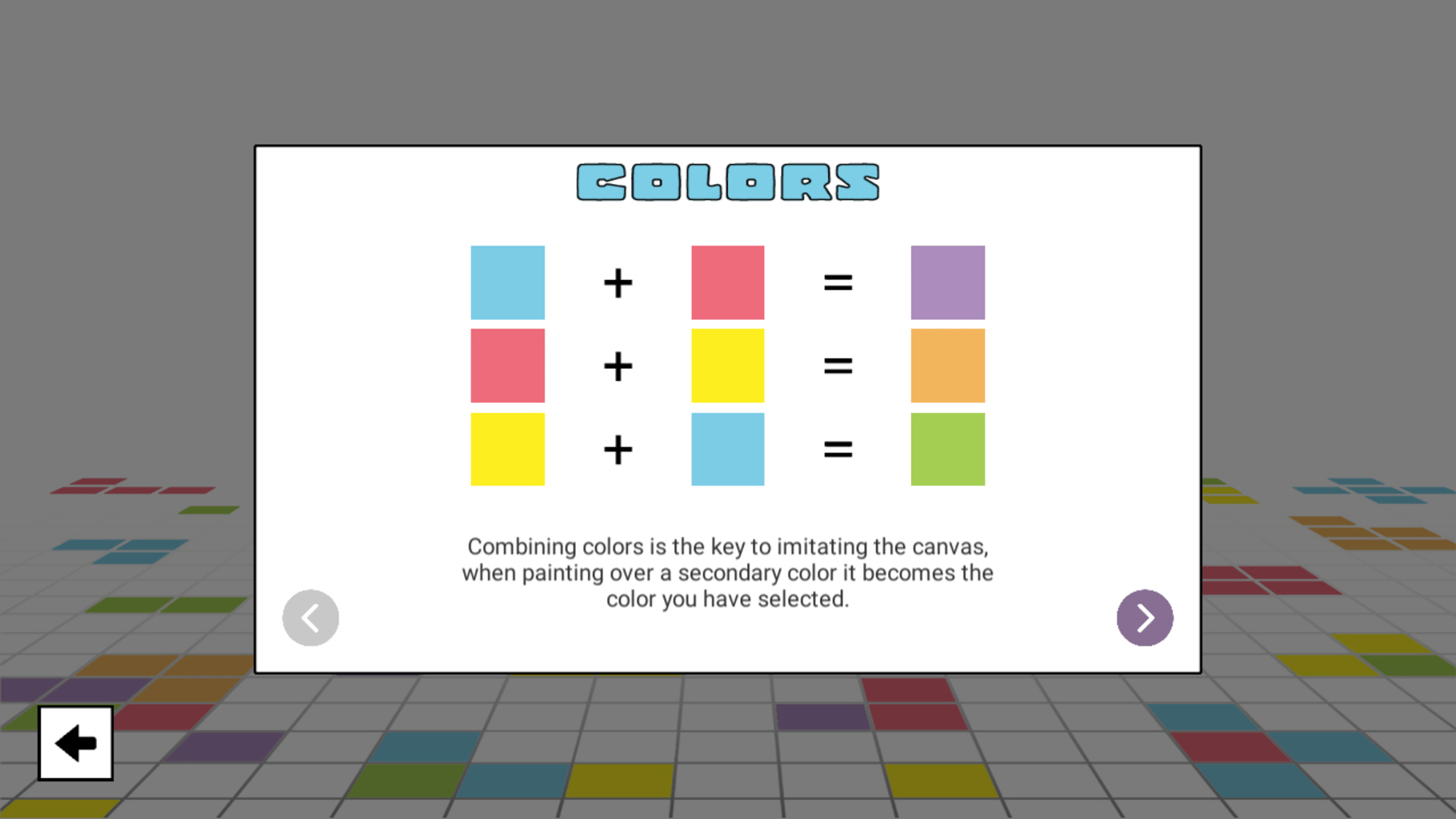 Colormitation screenshot