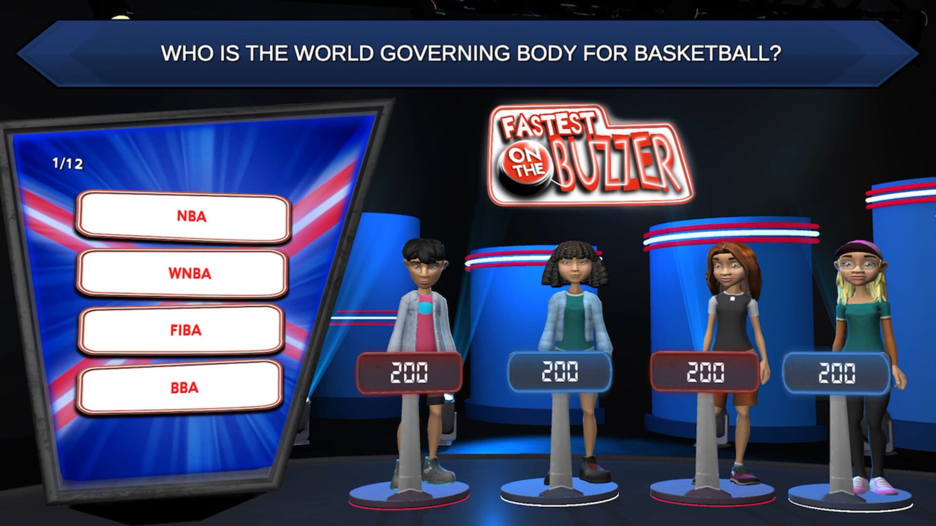Fastest on the Buzzer - Screenshot