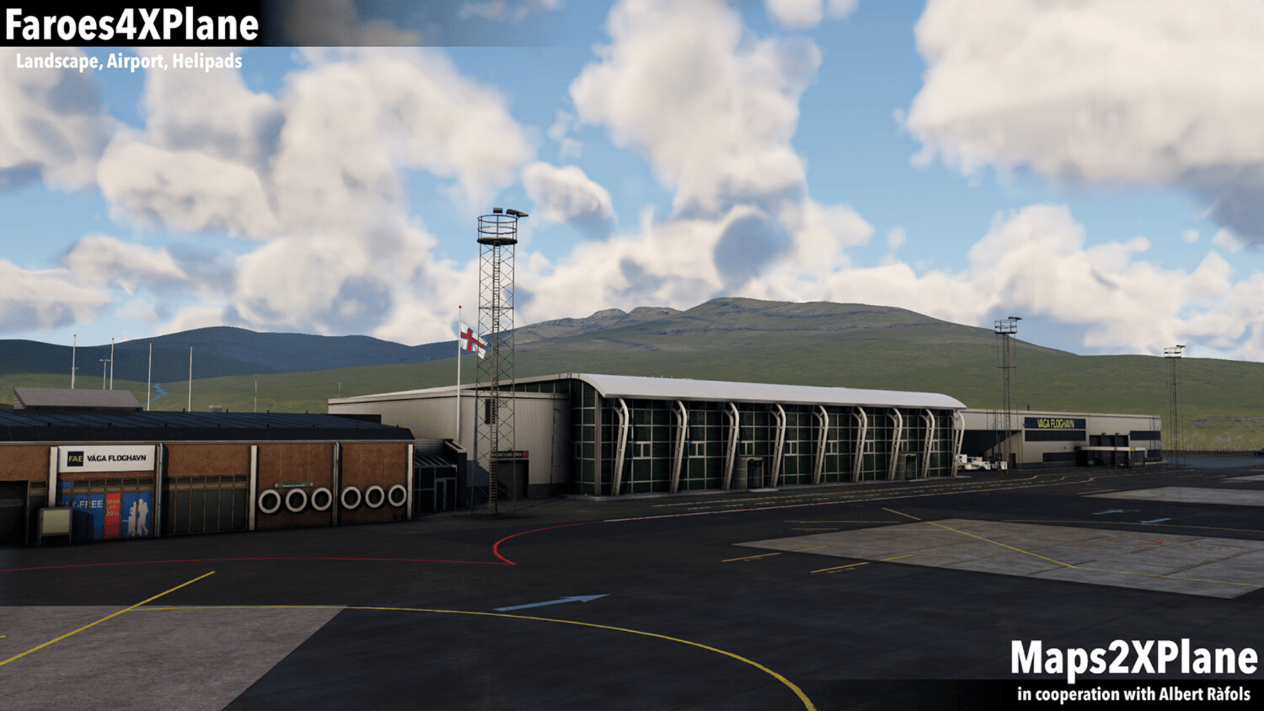 X-Plane 12: Aerosoft - Faroe Islands XP screenshot