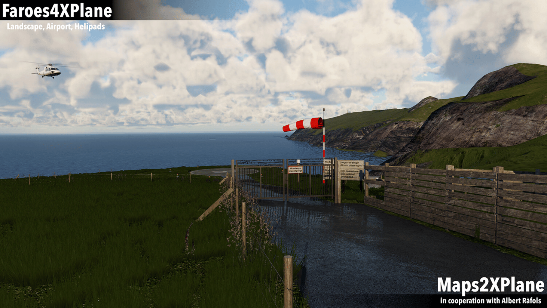 X-Plane 12: Aerosoft - Faroe Islands XP screenshot