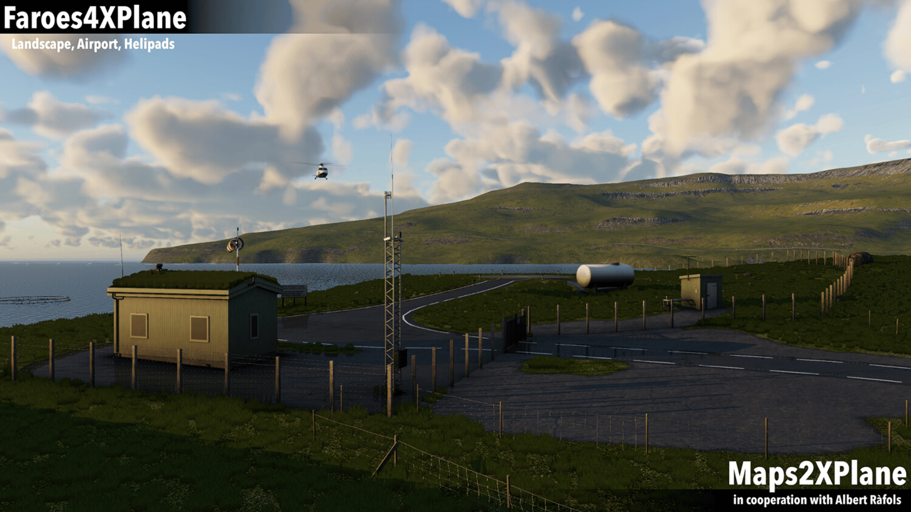 X-Plane 12: Aerosoft - Faroe Islands XP screenshot