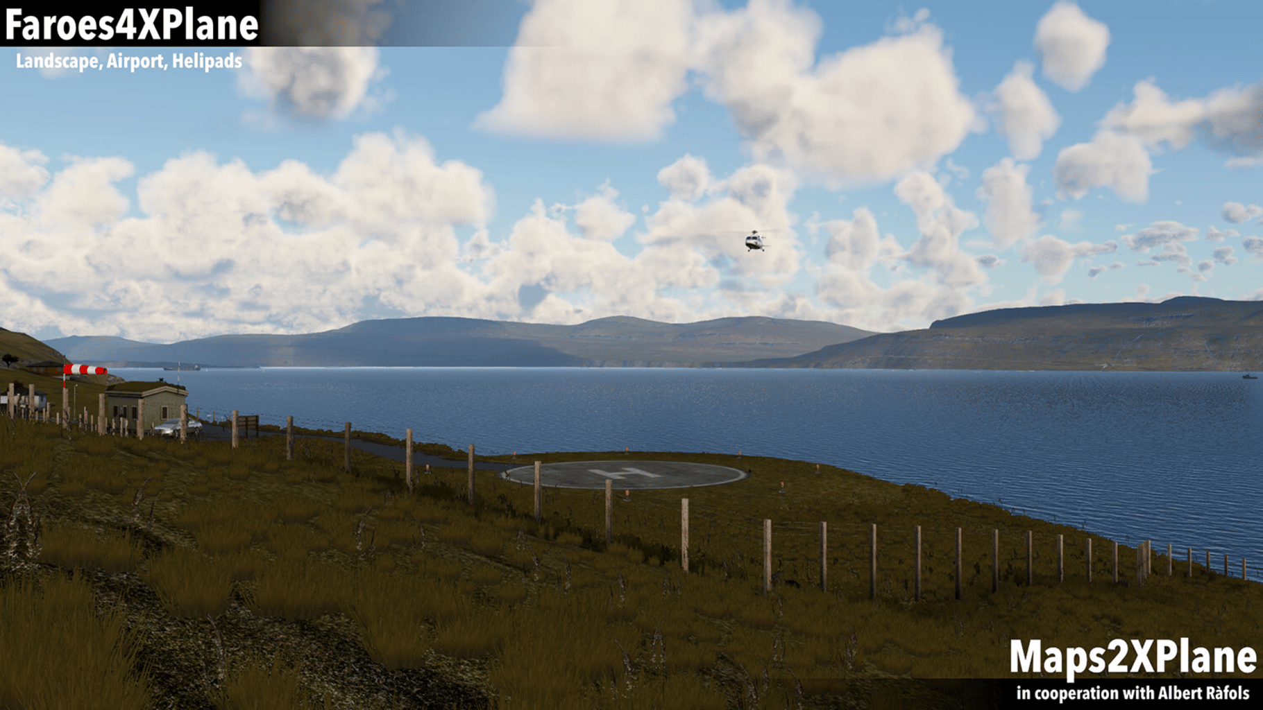 X-Plane 12: Aerosoft - Faroe Islands XP screenshot