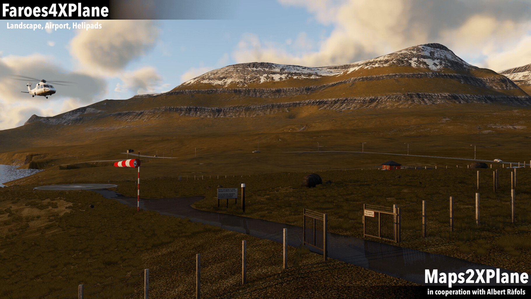 X-Plane 12: Aerosoft - Faroe Islands XP screenshot