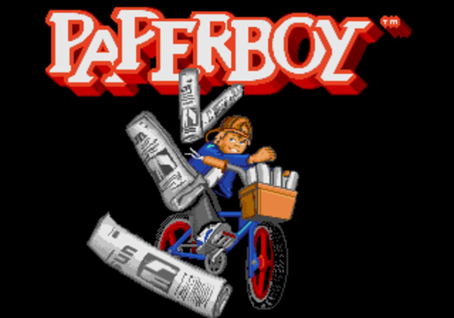 Captura de pantalla - Paperboy