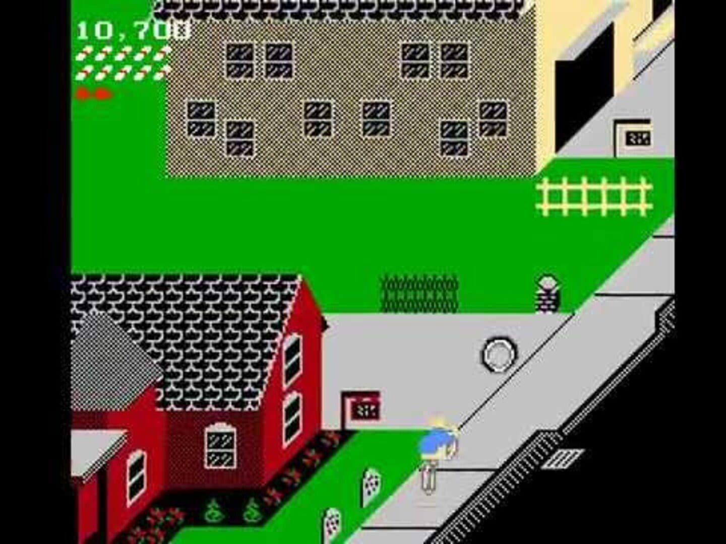 Captura de pantalla - Paperboy