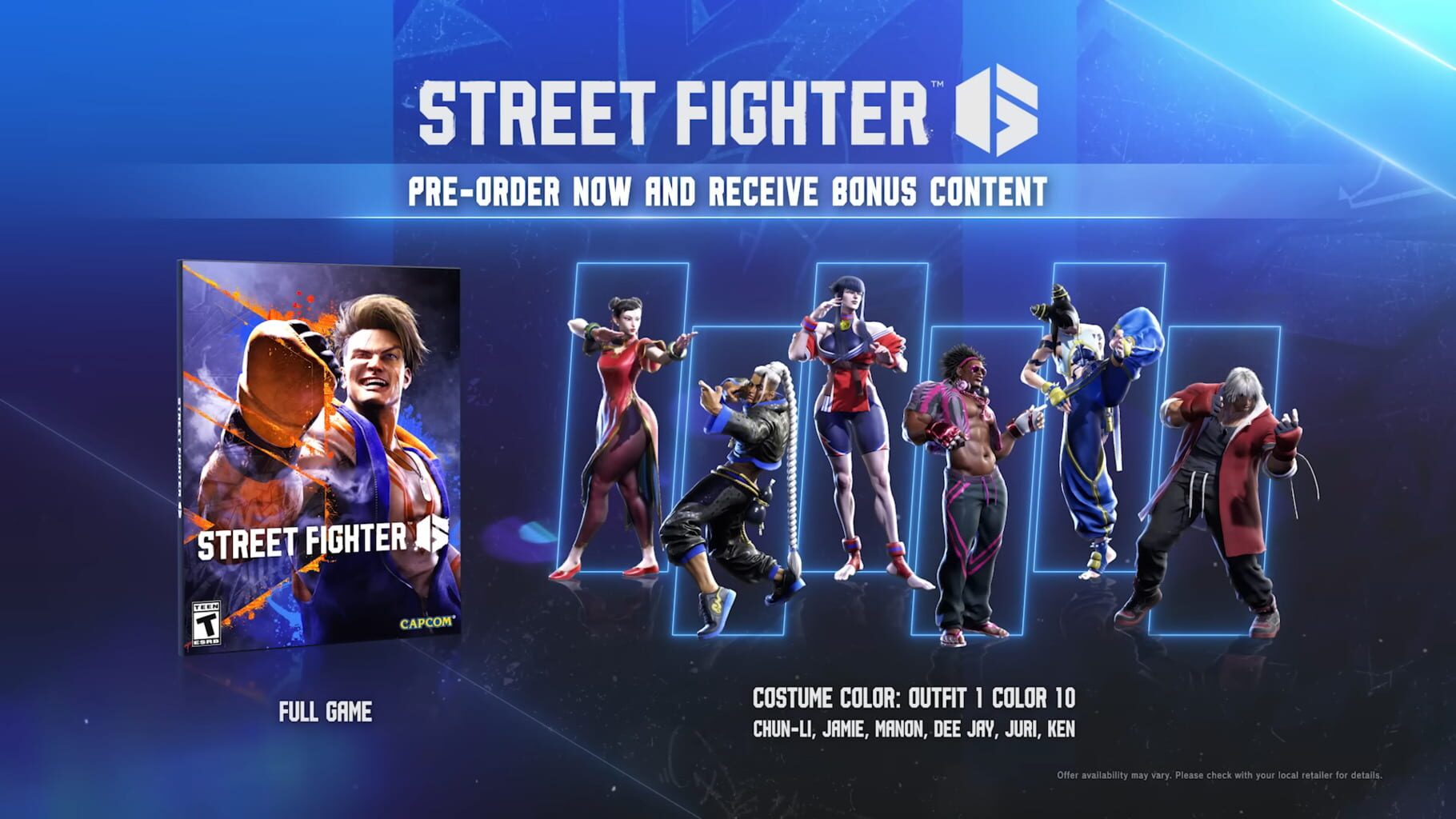 Captura de pantalla - Street Fighter 6: Costume Color - Outfit 1 Color 10