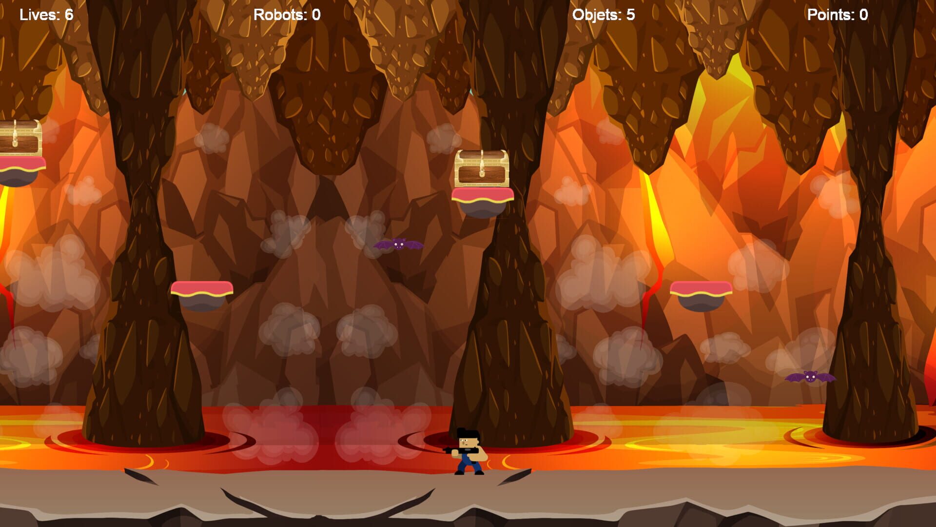 Cabezurrio vs Robots - Screenshot
