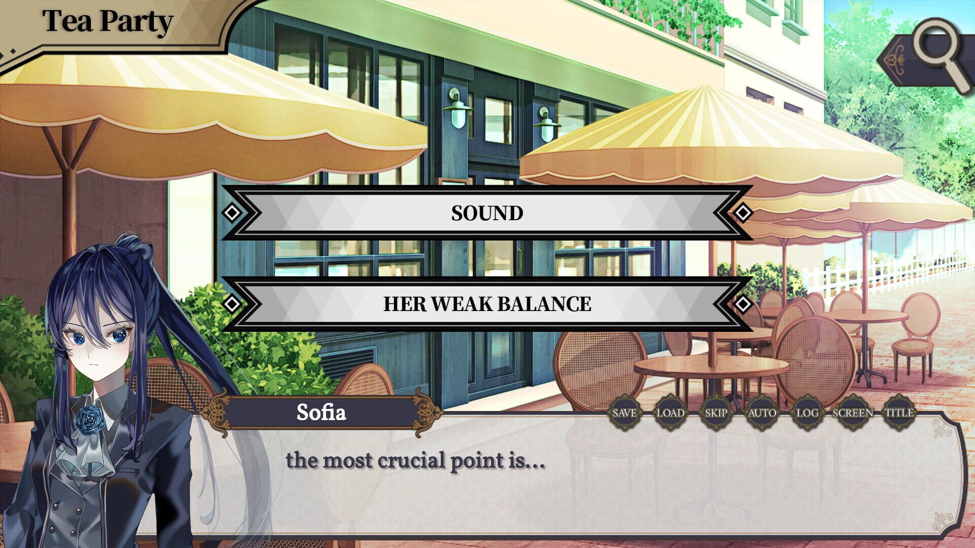 BitterSweet Detectives' Tea Party - Screenshot