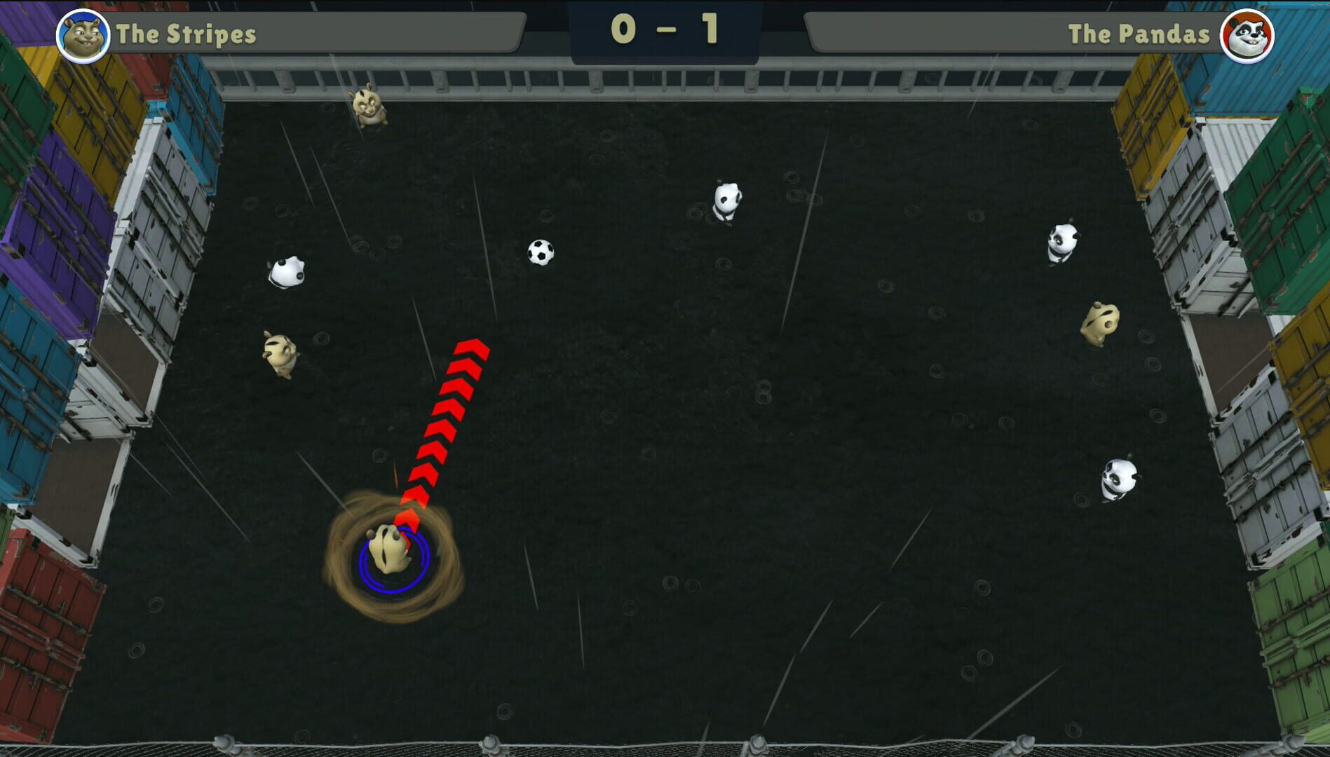 HamsterBall Soccer - Screenshot