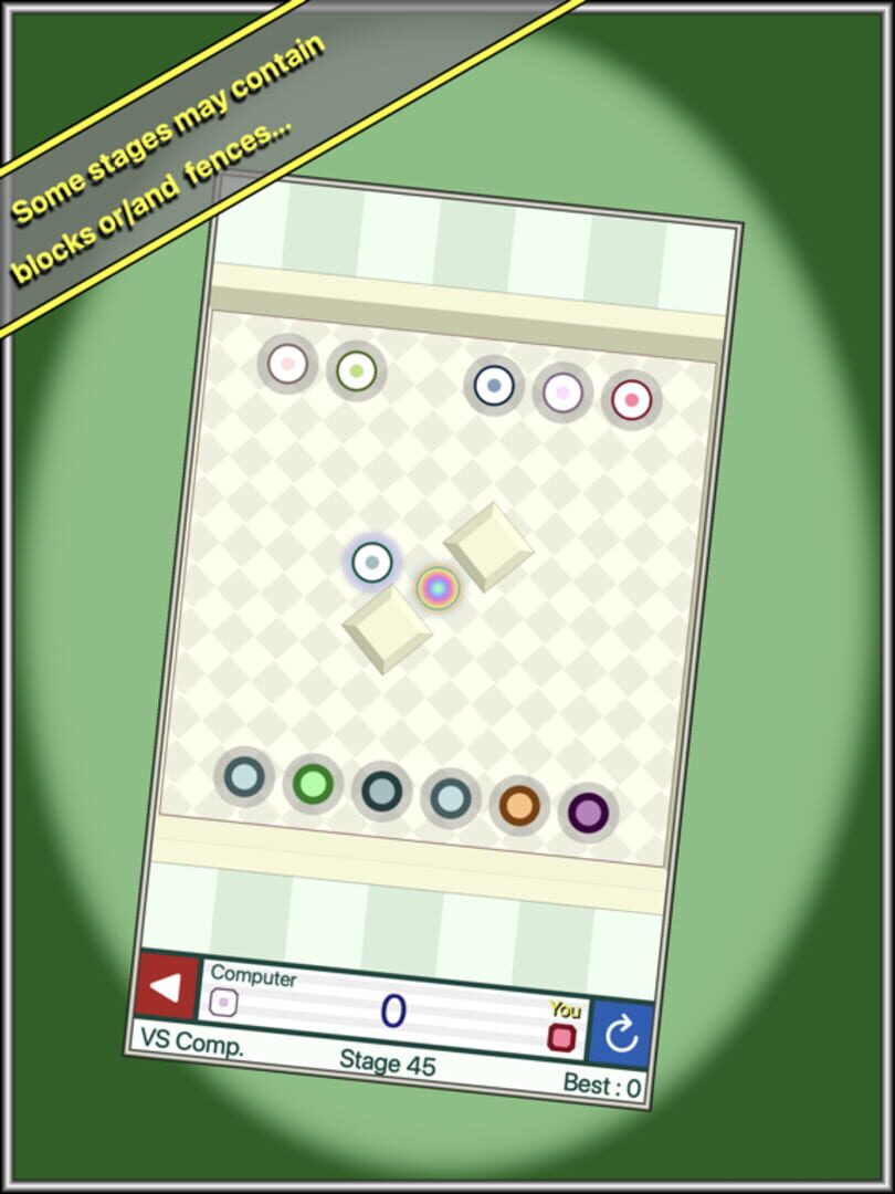 Geometry Curling - Screenshot