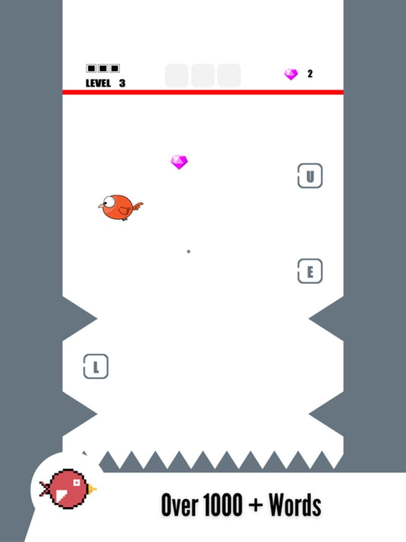 Bird And Words: Find Word - Screenshot