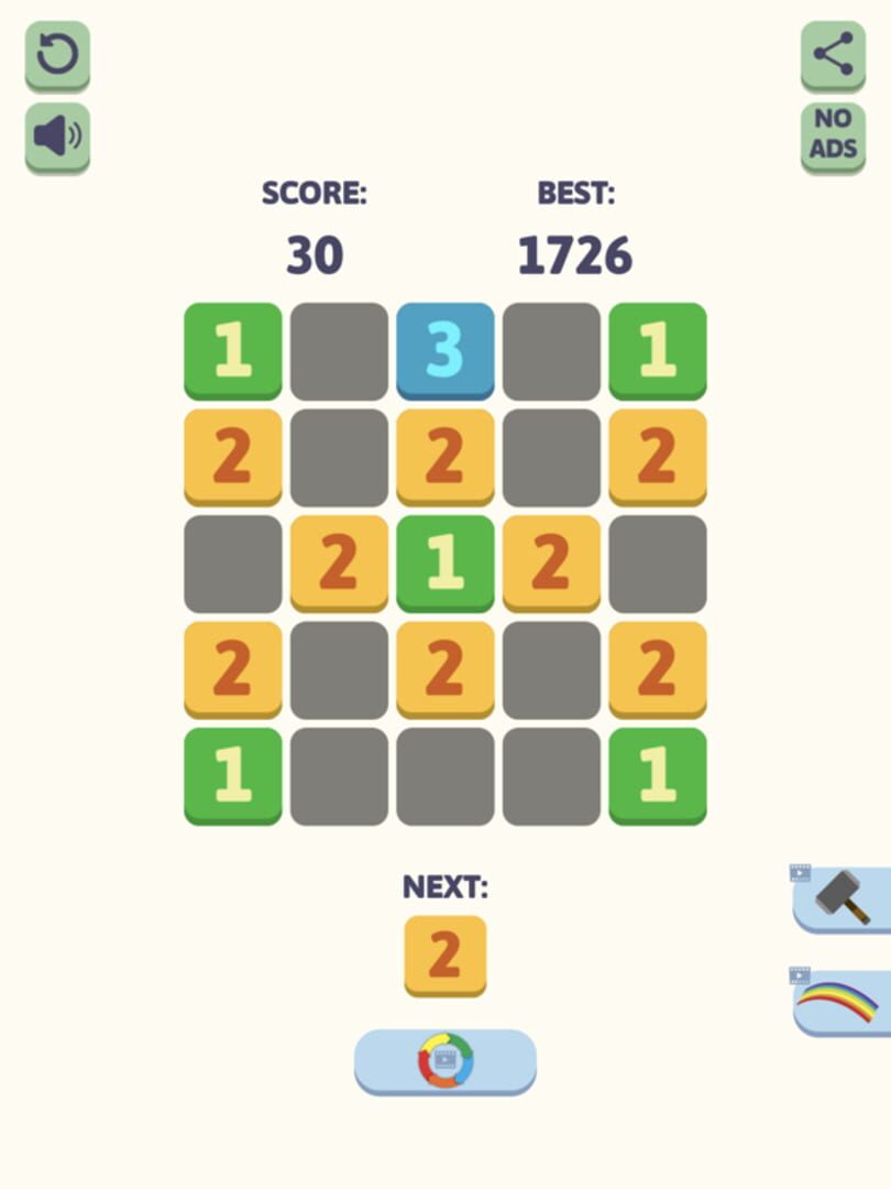 Magnetic Merge: Number Master - Screenshot