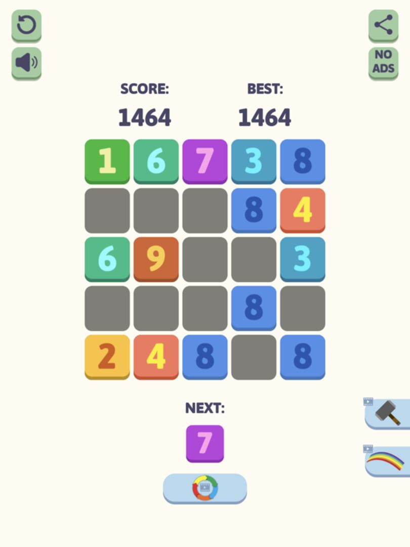 Magnetic Merge: Number Master - Screenshot