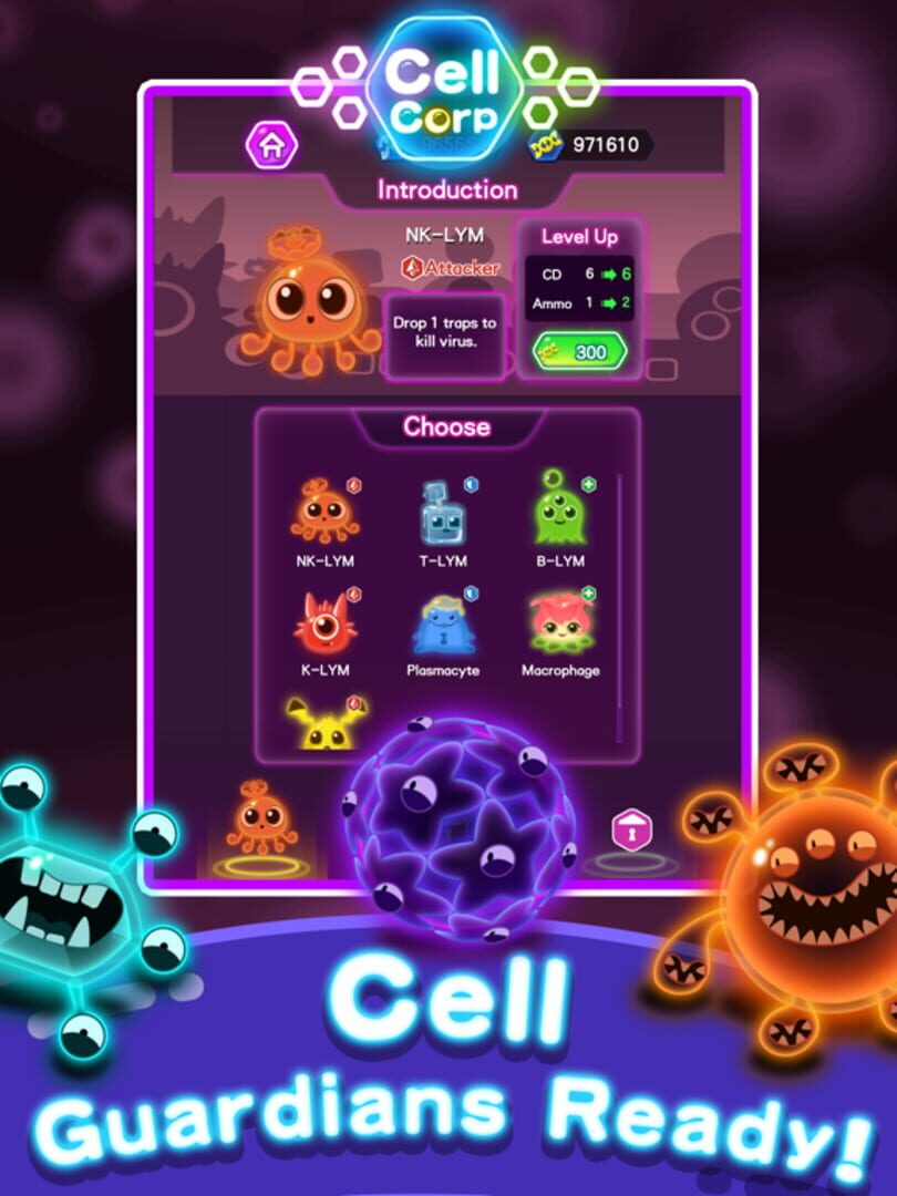Cell Corp - Screenshot