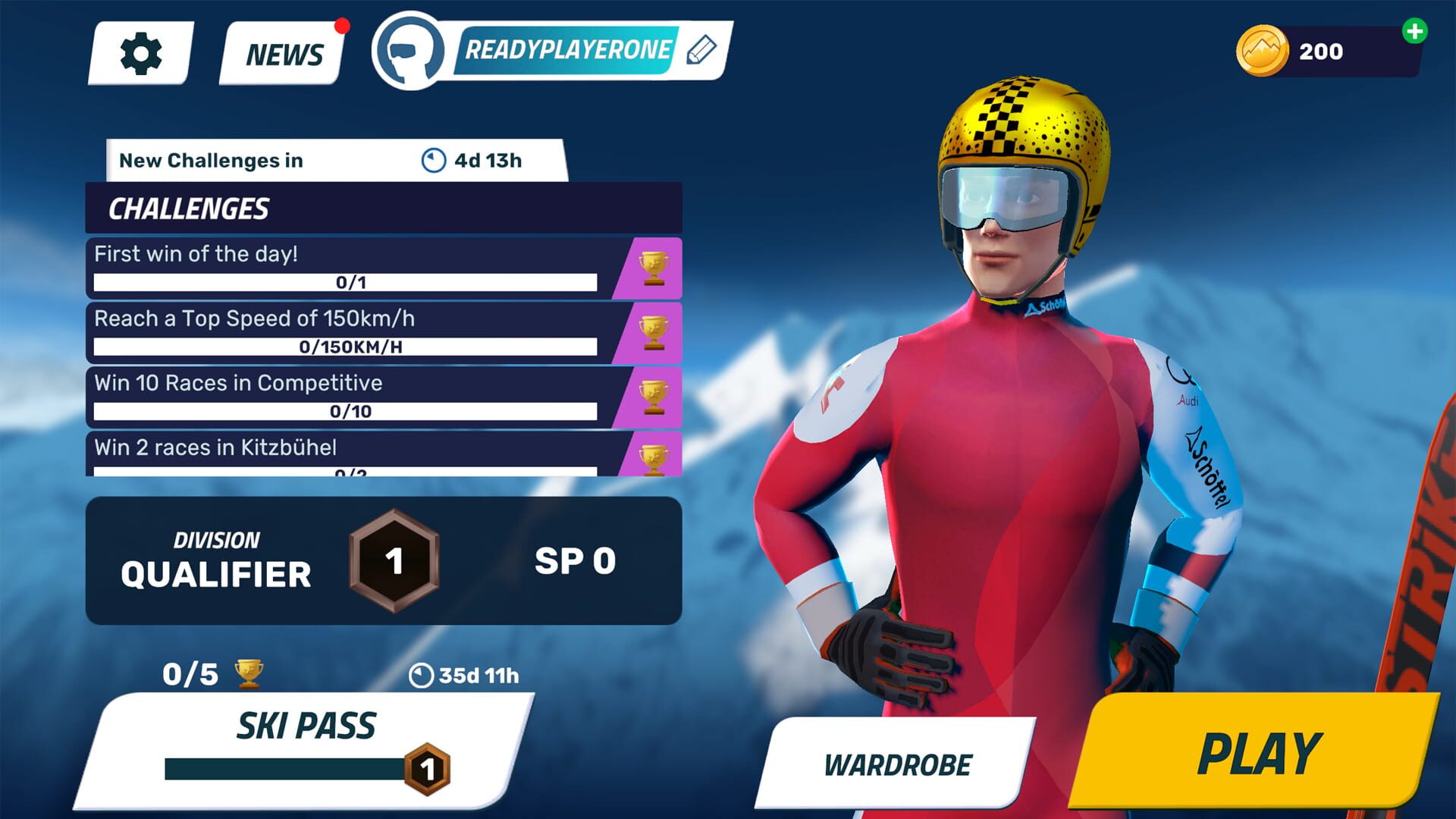 Ski Challenge - Screenshot