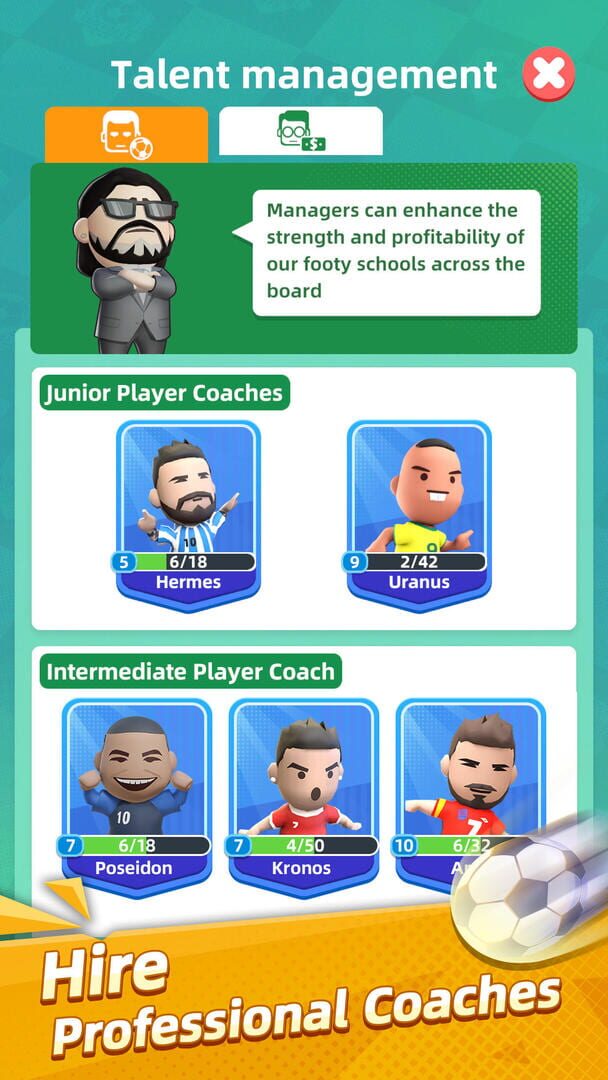 Soccer Empire: The Dream Begins - Screenshot