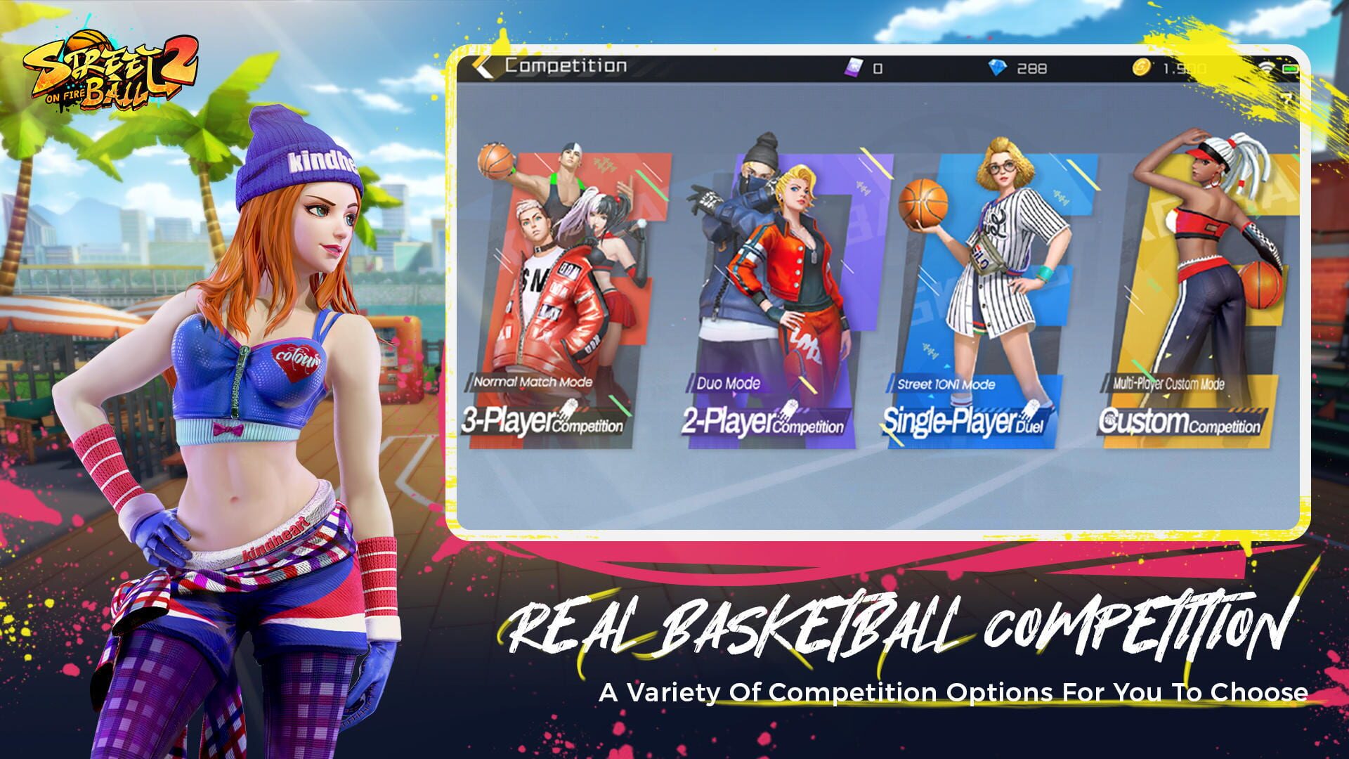 Streetball 2: On Fire - Screenshot