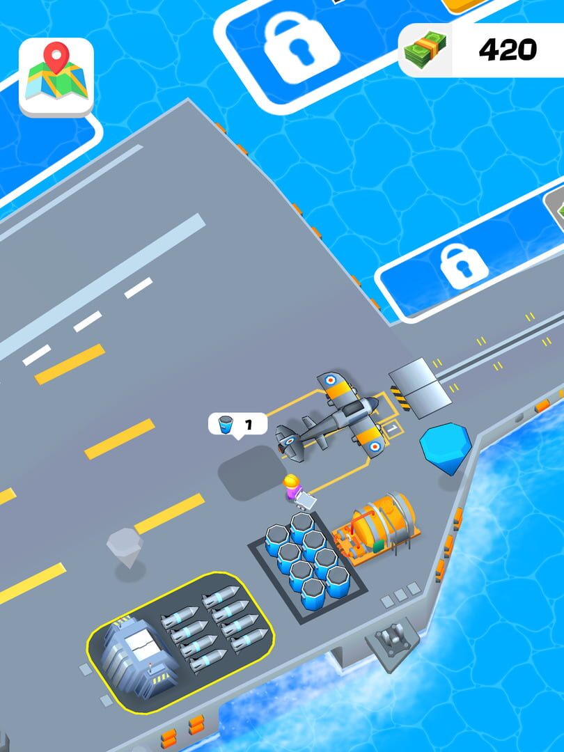 Idle Aircraft Carrier - Screenshot