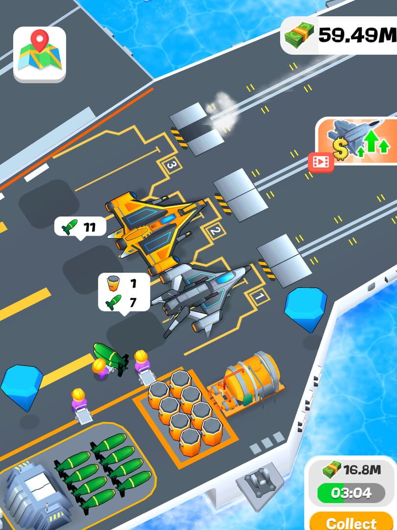 Idle Aircraft Carrier - Screenshot
