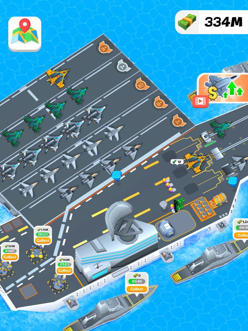 Idle Aircraft Carrier - Screenshot