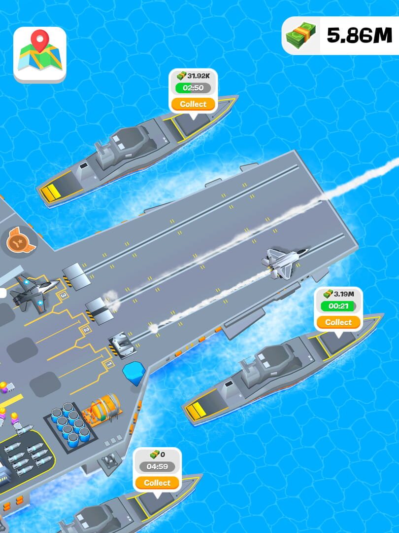 Idle Aircraft Carrier - Screenshot