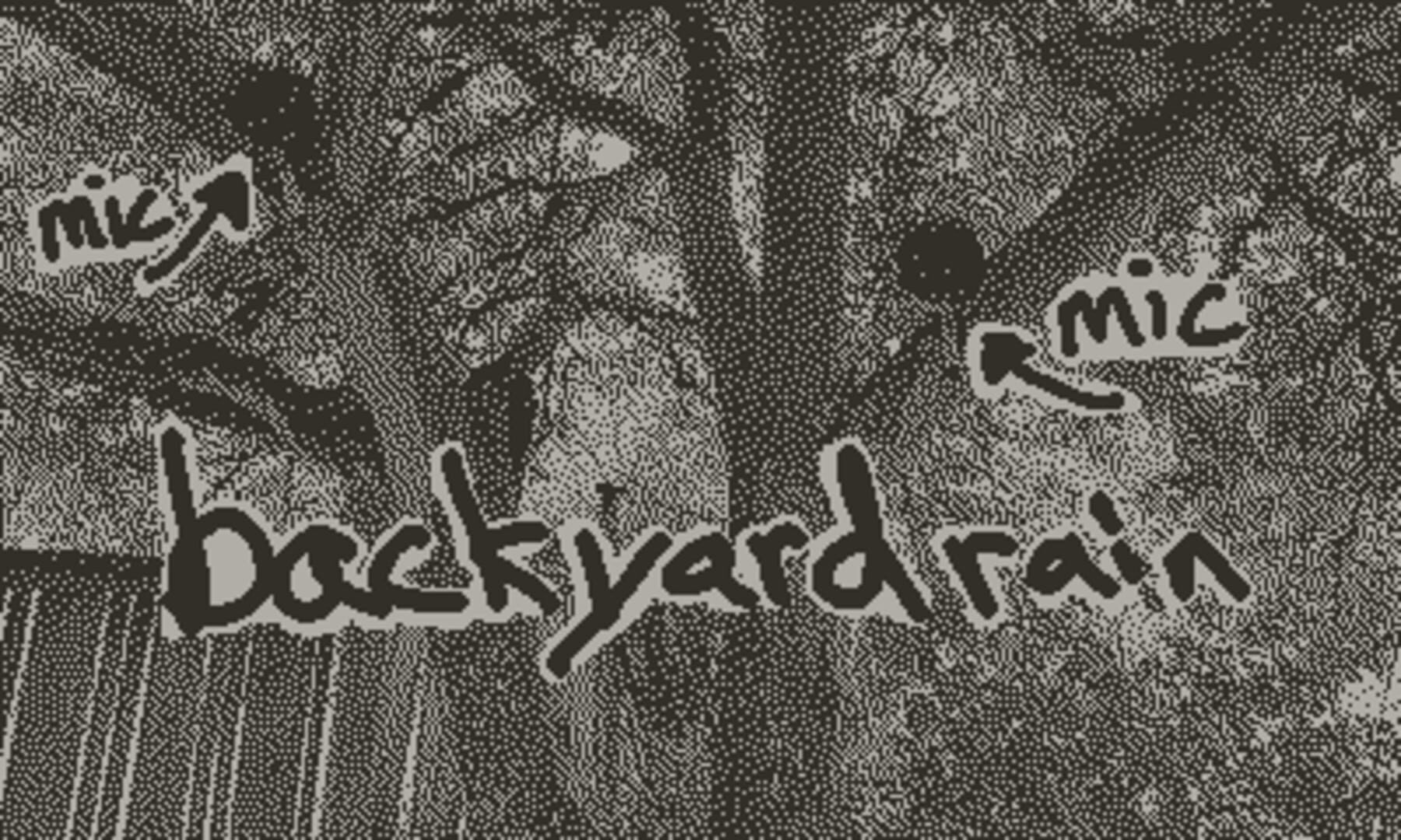 Backyard Rain Soundscape - Screenshot
