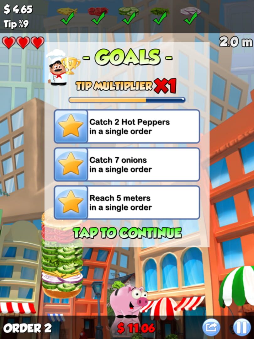 High Burger - Screenshot