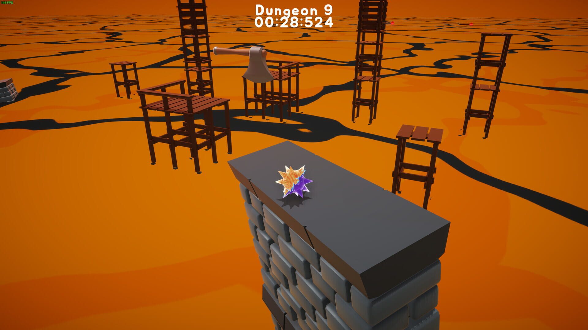 Lofi Ball: Dungeon - Screenshot