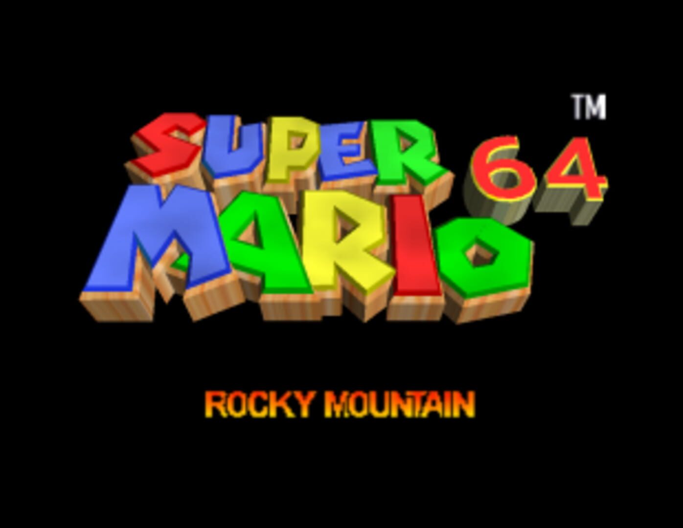 Captura de pantalla - SM64: Rocky Mountain Revisited