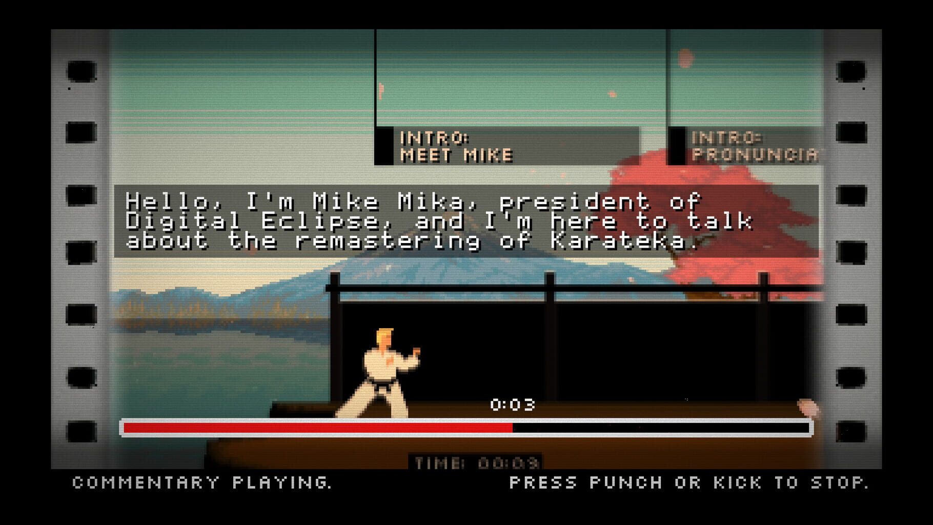 The Making of Karateka screenshot