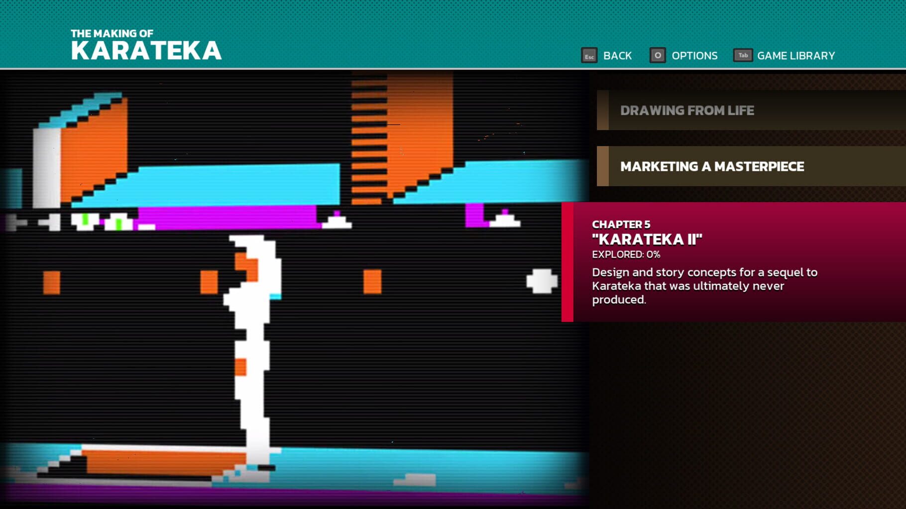 Captura de pantalla - The Making of Karateka