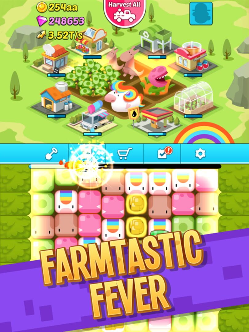 Pocket Farmery: Idle Pop Farm - Screenshot