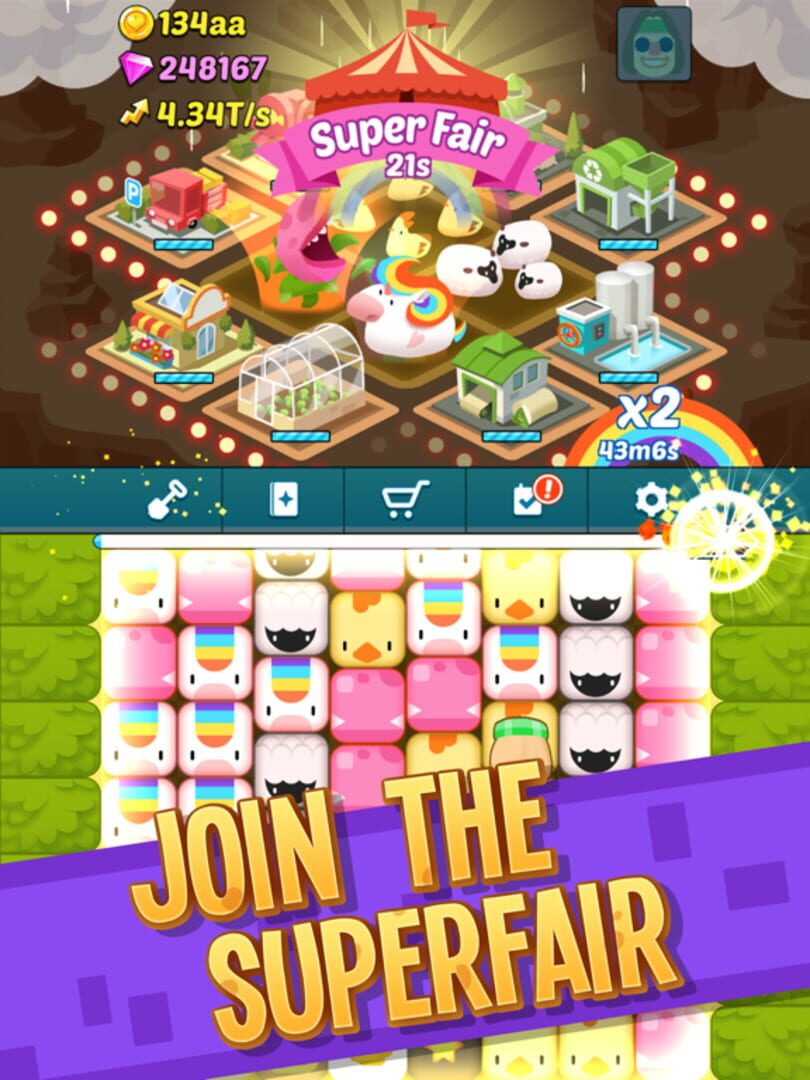 Pocket Farmery: Idle Pop Farm - Screenshot