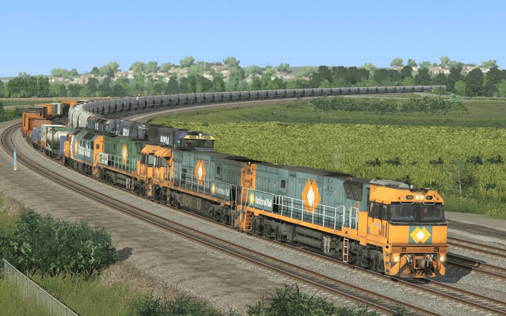 Trainz Railroad Simulator 2019: NR Class Locomotive - National Rail Mega Pack screenshot