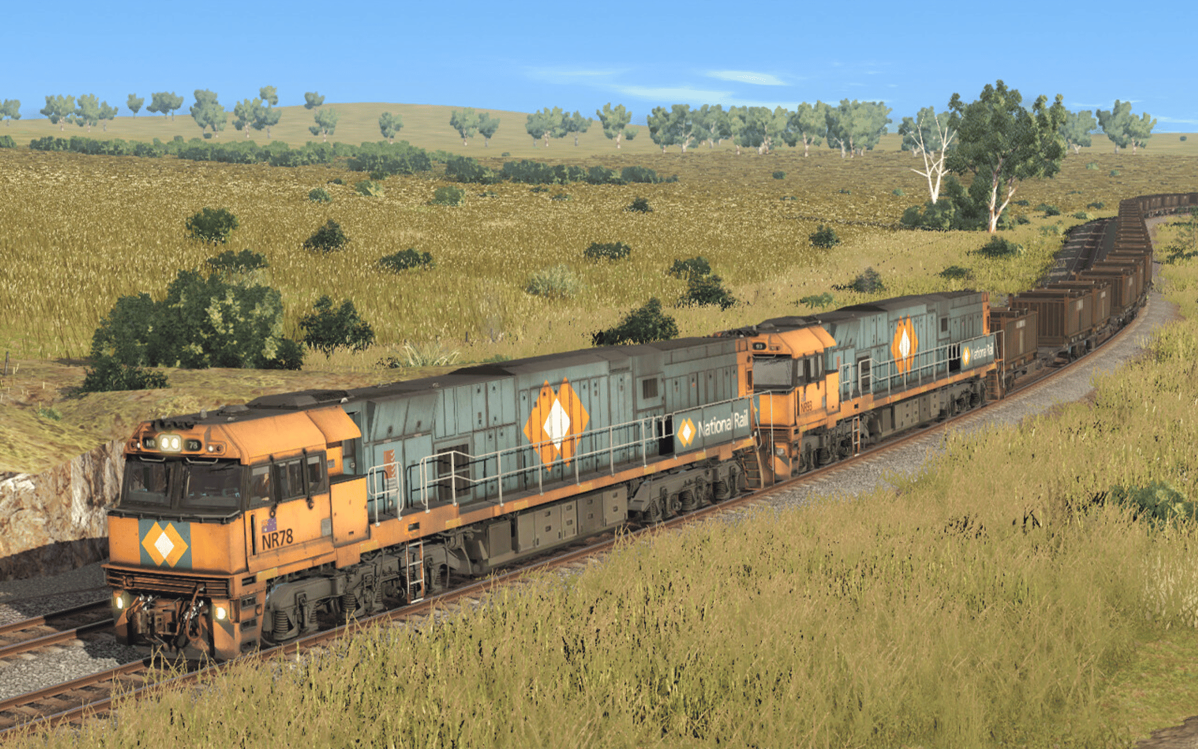 Trainz Railroad Simulator 2019: NR Class Locomotive - National Rail Mega Pack screenshot