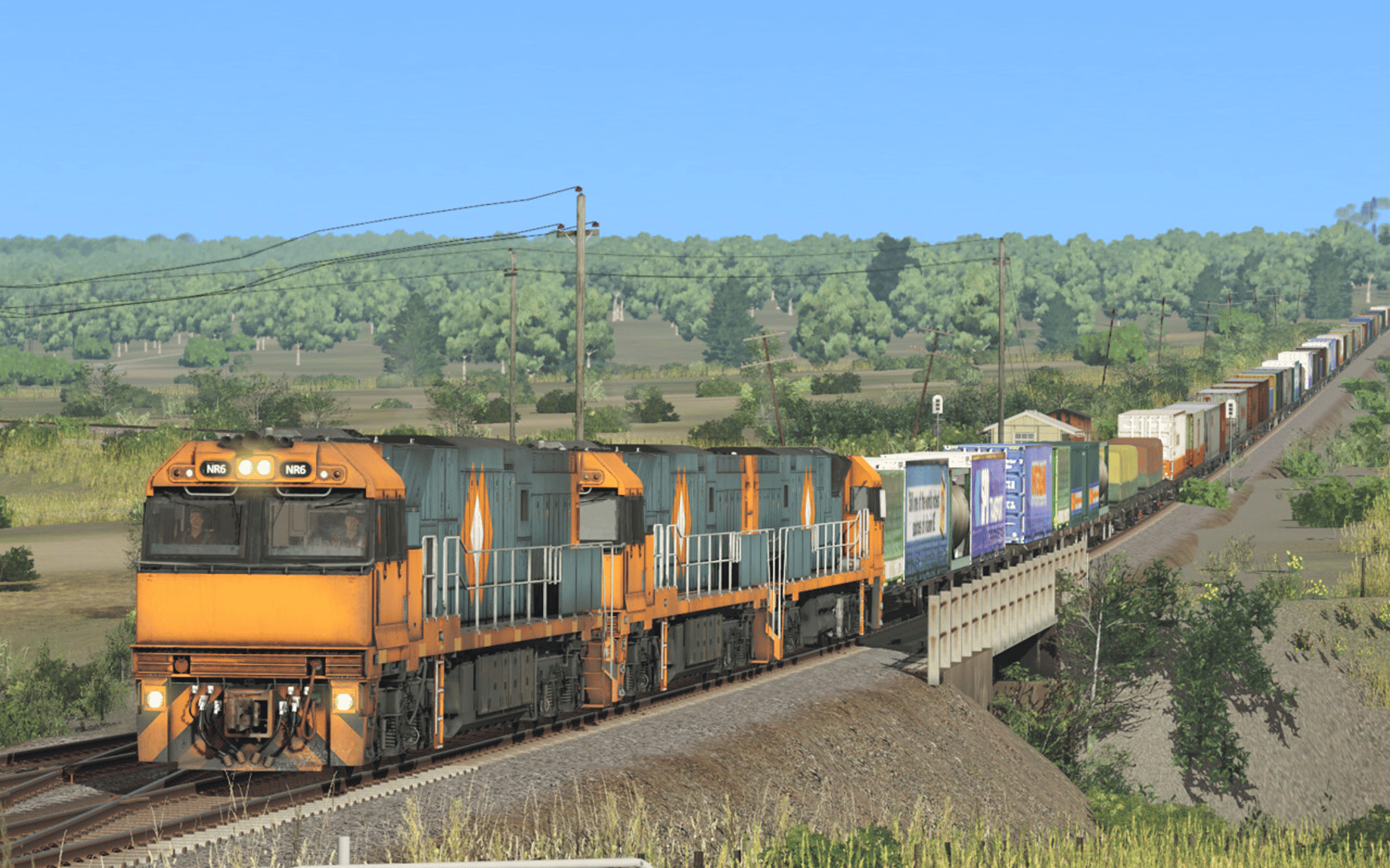 Trainz Railroad Simulator 2019: NR Class Locomotive - National Rail Mega Pack screenshot