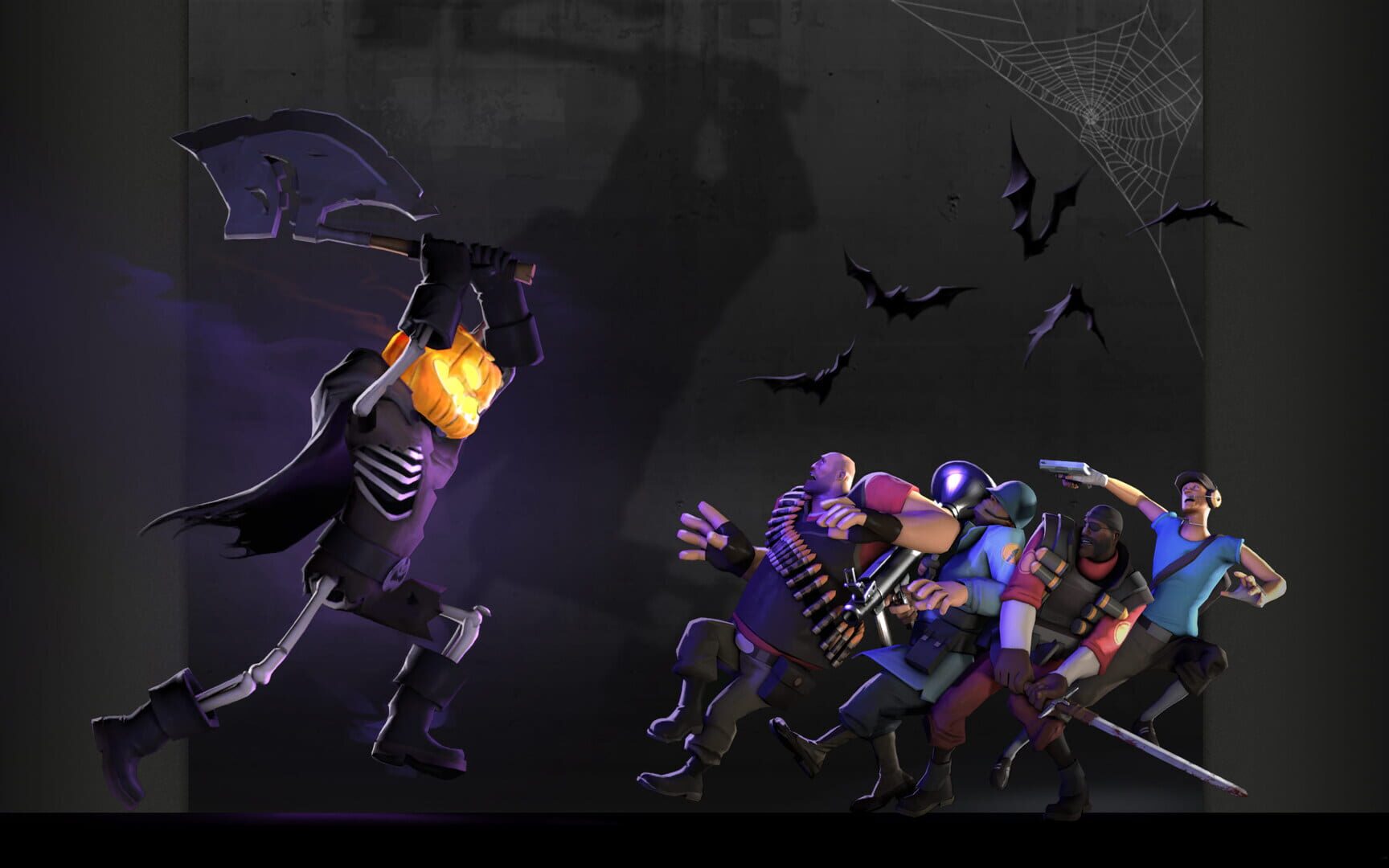 Captura de pantalla - Team Fortress 2: The Second Annu-Hell Scream Fortress Hauntdead Halloween Special