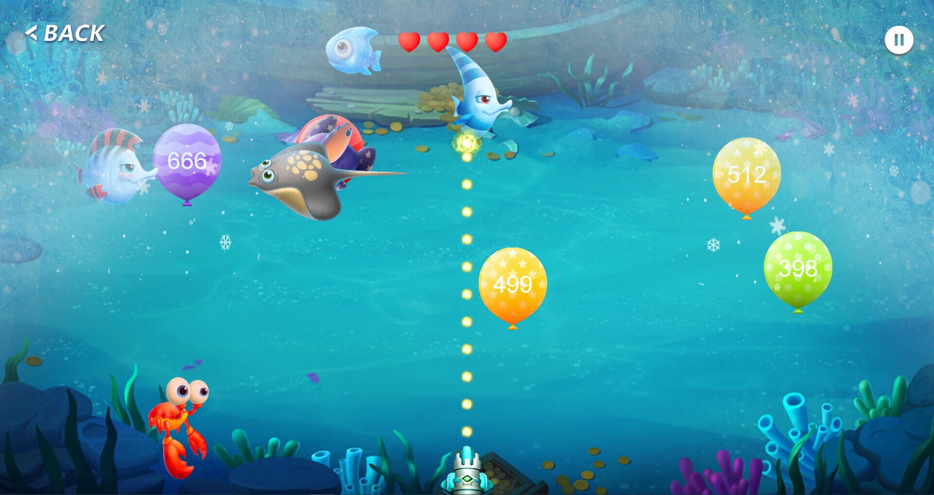 Babe Balloon Blast - Screenshot
