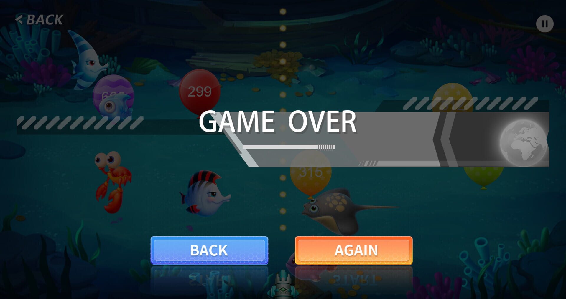 Babe Balloon Blast - Screenshot