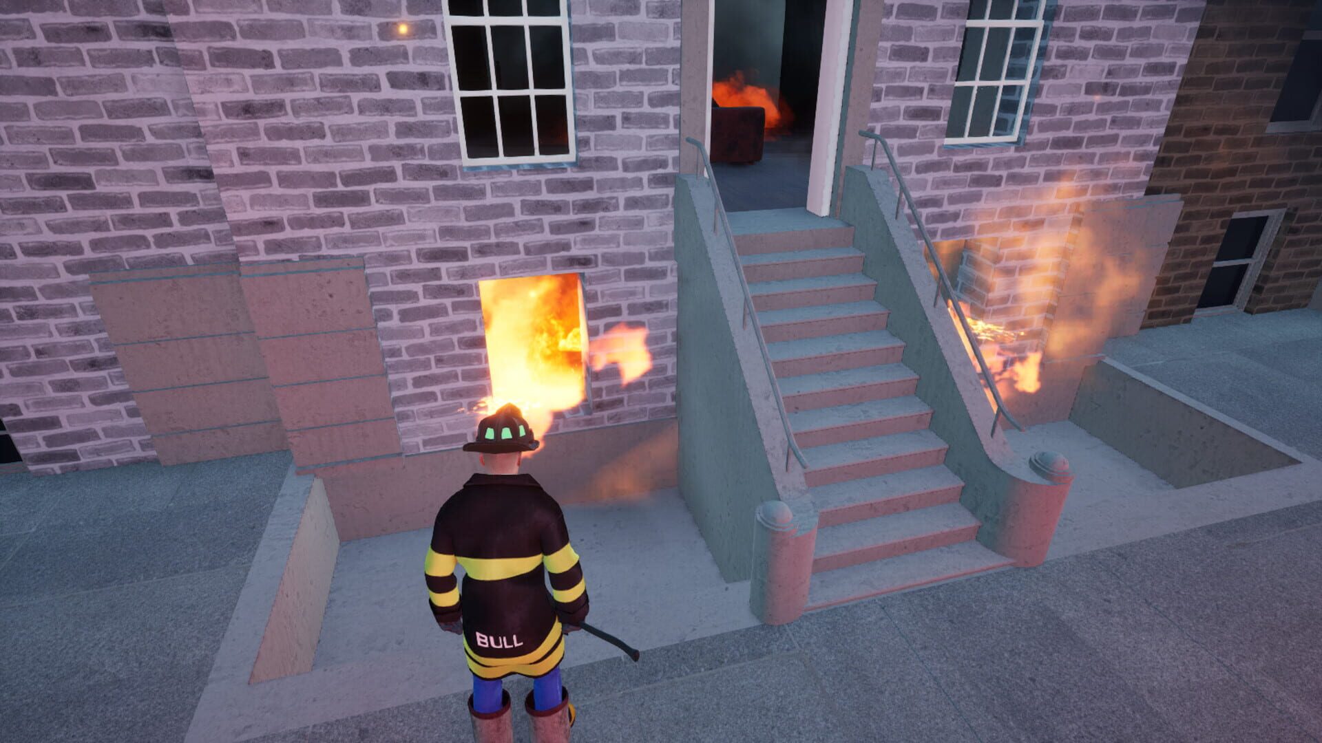 Into the Flames: Retro Fire Gear 1 - Screenshot