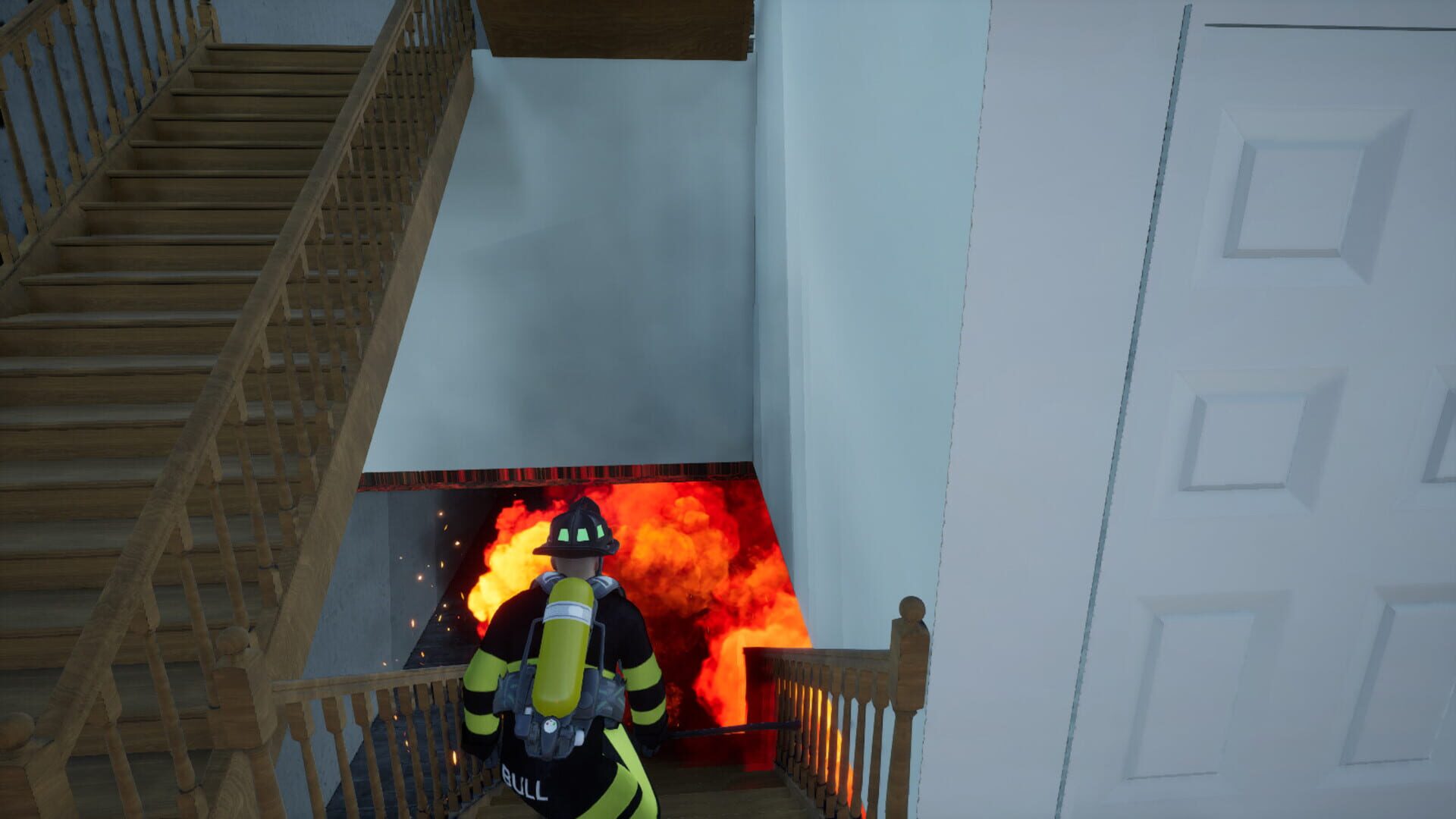 Into the Flames: Retro Fire Gear 1 - Screenshot