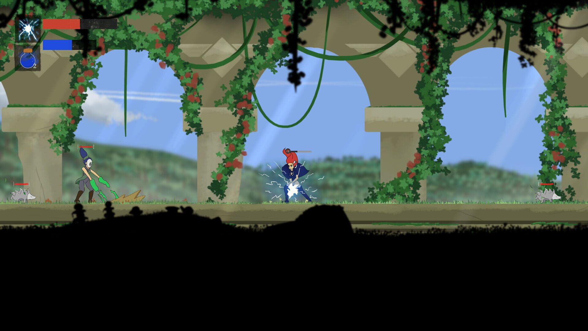 White Flame Inna: Daughter of the Void - Screenshot